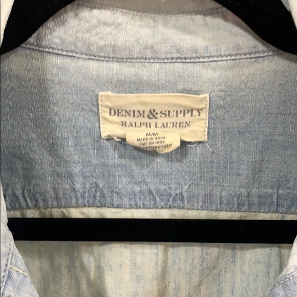 Ombré Ralph Lauren Denim Button Down Shirt - Picture 3 of 7